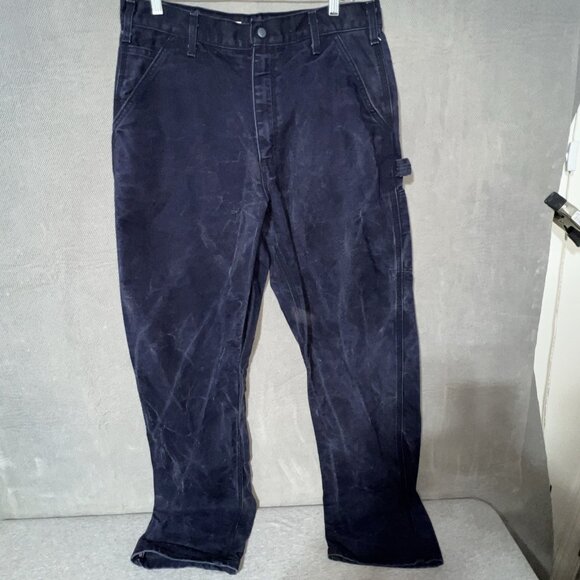 Carhartt Other - CARHARTT FLAME RESISTANT Men's Pants Canvas Carpenter Pants FRB229DNY 34X34
